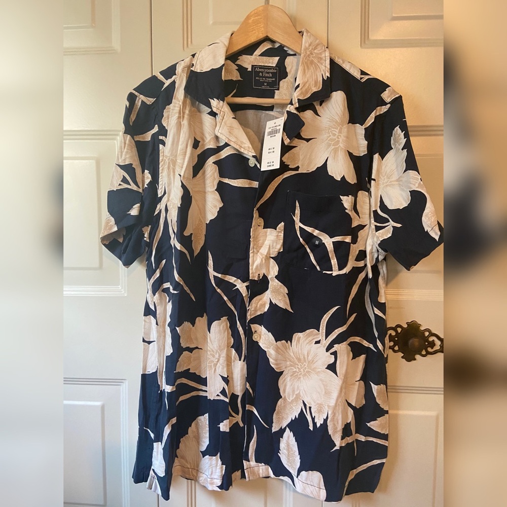 Abercombie & Fitch Flower Shirt